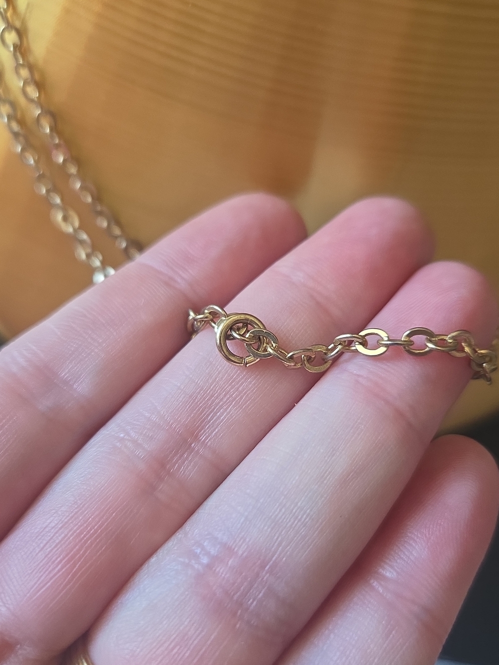 LAST CHANCE Cookie Lee Double Layer Rose Gold Chain Necklace *As Is* - Picture 2 of 3